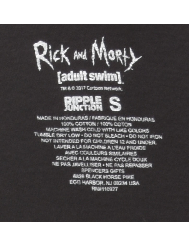 Rick And Morty Cartoon T-shirt - S