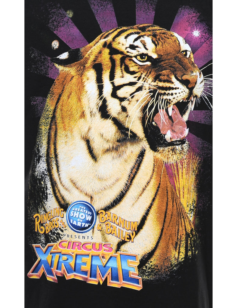 Ringling Bros.Circus Xtreme Tiger Print T-shirt - M