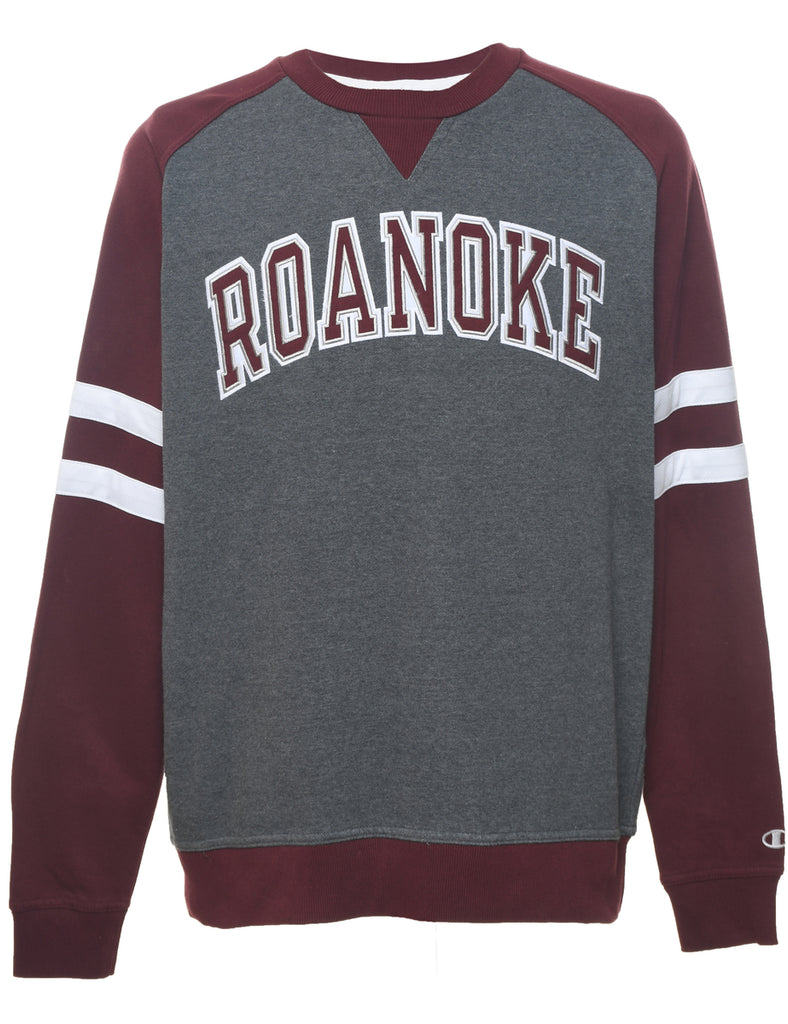 Roanoke Embroidered Champion Sweatshirt - L