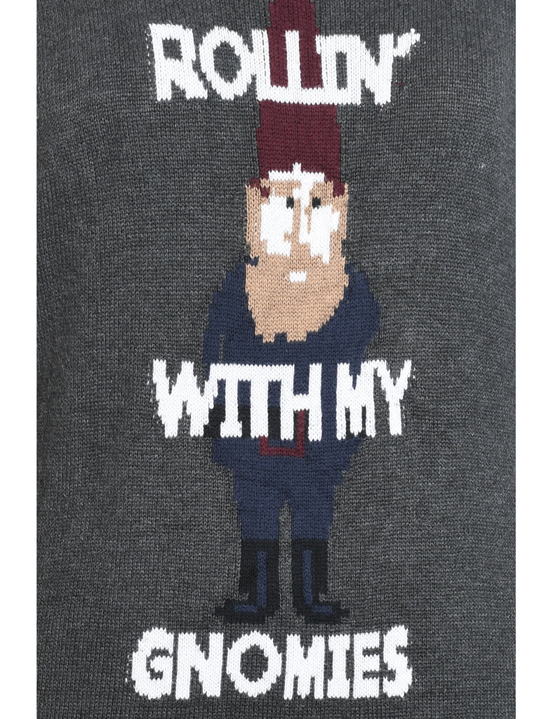 Rolling With The Gnomes Jumper - S