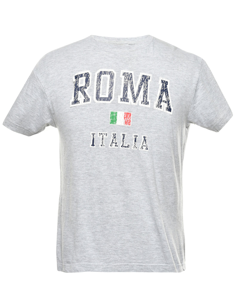 Roma Italia Printed T-shirt - M