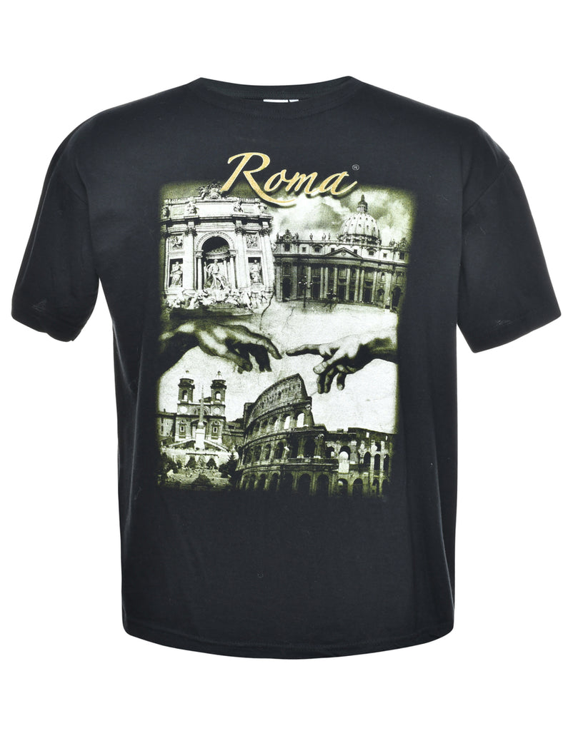 Roma Printed T-shirt - L