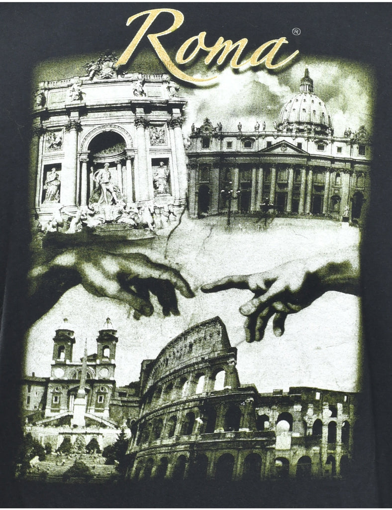 Roma Printed T-shirt - L