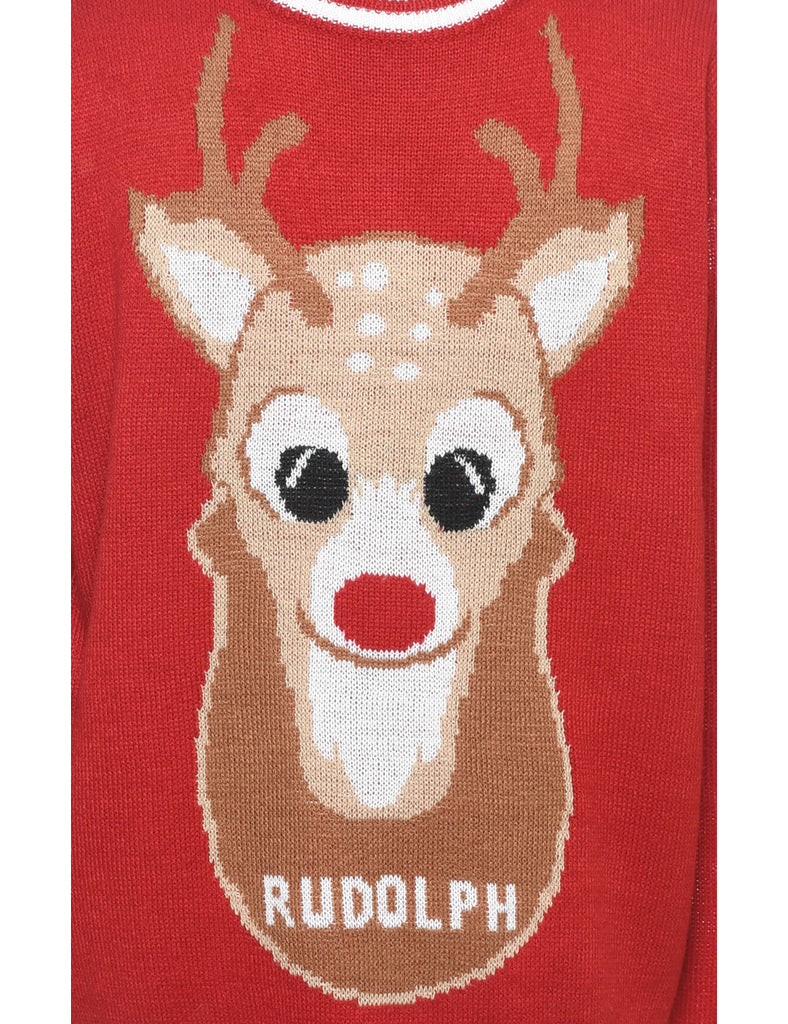 Rudolph Christmas Jumper - XL