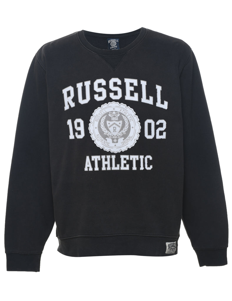 Russell Athletic Black Sweatshirt - M