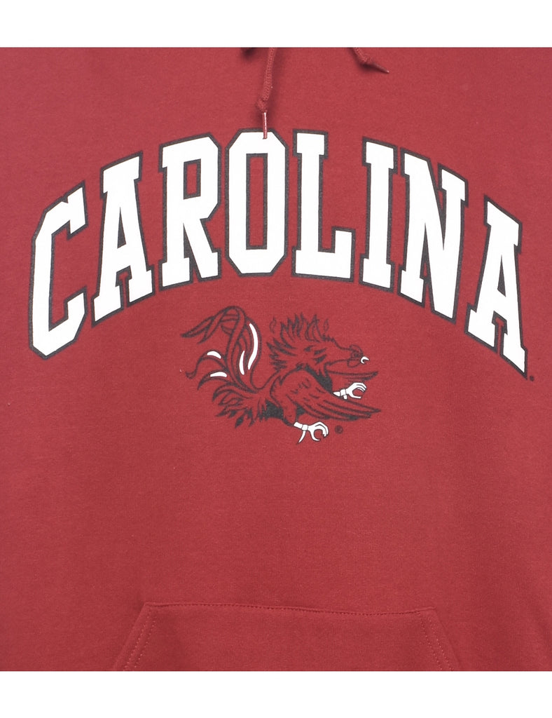 Russell Athletic Carolina Maroon Hoodie - XL