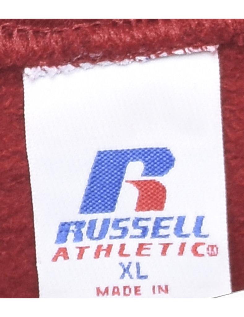 Russell Athletic Carolina Maroon Hoodie - XL