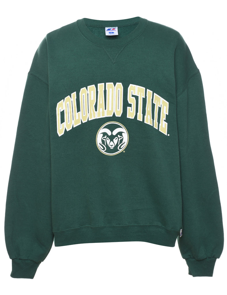 Russell Athletic Colorado State Printed Sweatshirt - L