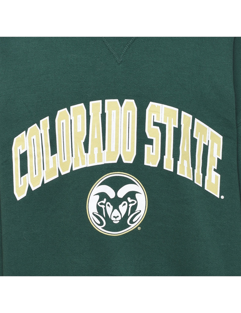Russell Athletic Colorado State Printed Sweatshirt - L