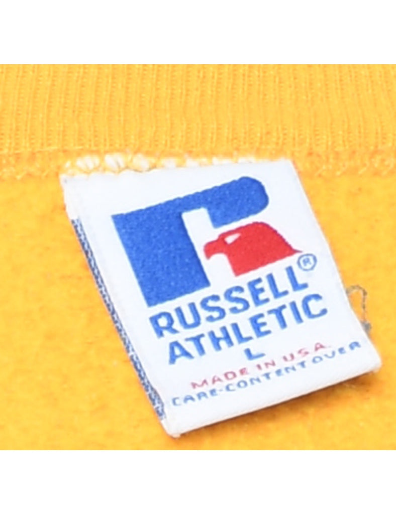 Russell Athletic Crest Printed Sweatshirt - L