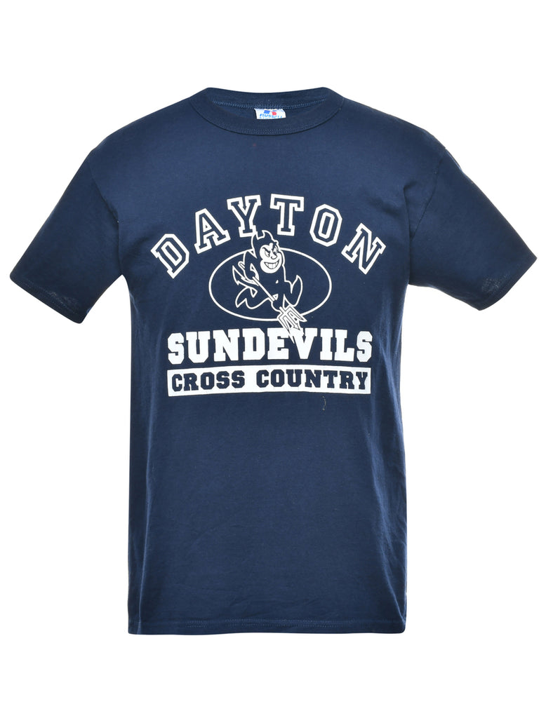 Russell Athletic Dayton Sun Devils Cross Country Printed T-shirt - S