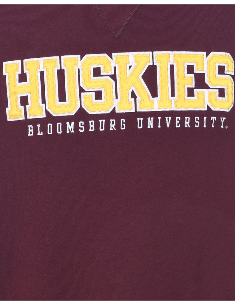 Russell Athletic Huskies Embroidered Sweatshirt - M