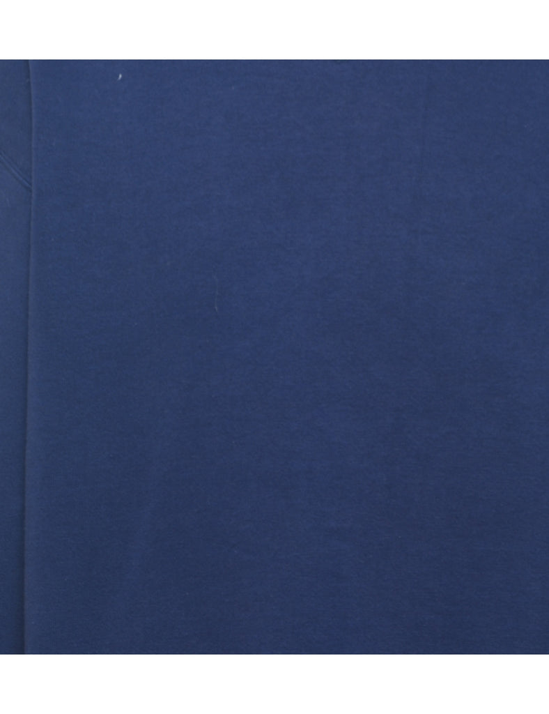 Russell Athletic Navy Plain Sweatshirt - L