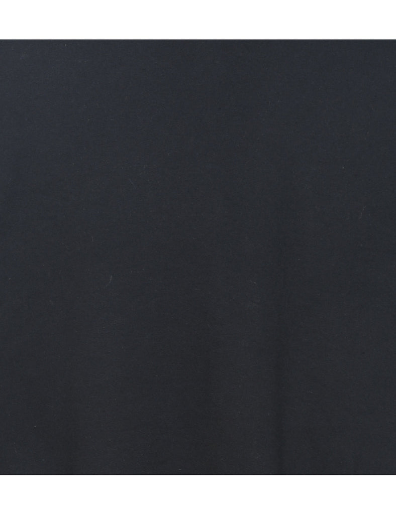 Russell Athletic Plain Black Sweatshirt - XL