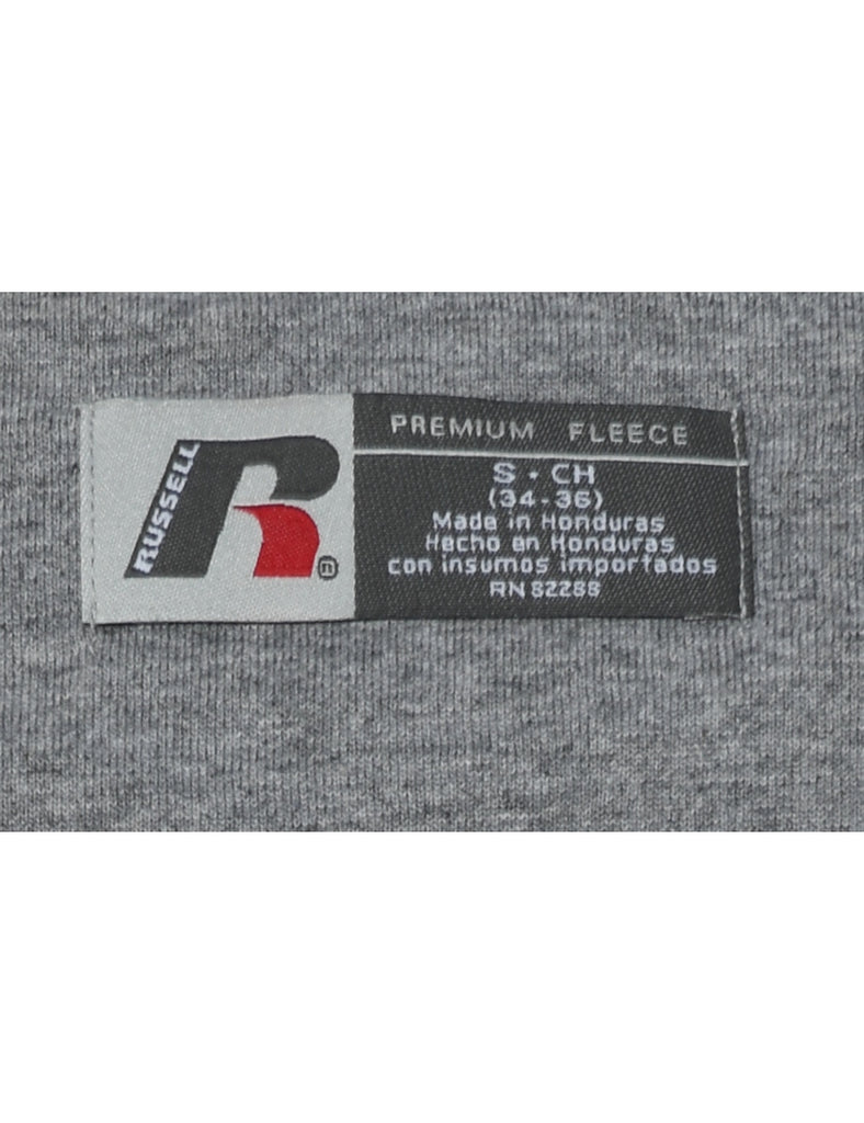 Russell Athletic Plain Grey Sweatshirt - S