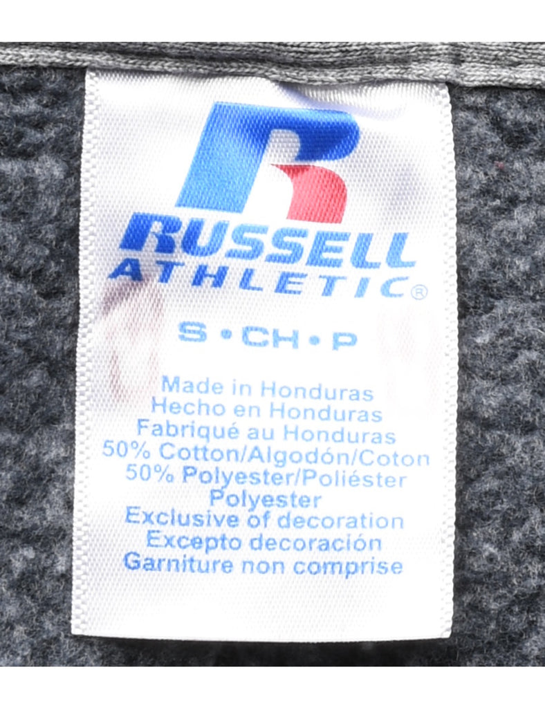 Russell Athletic Printed Grey MRCS Hoodie - S