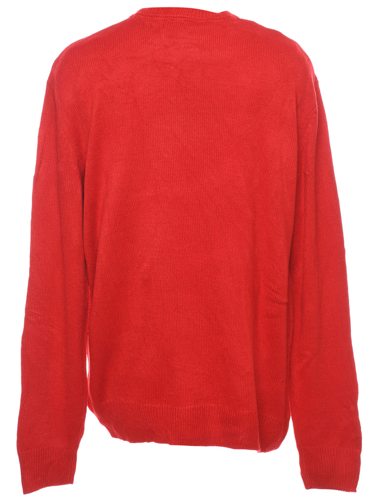 Santa Claus Christmas Jumper - L