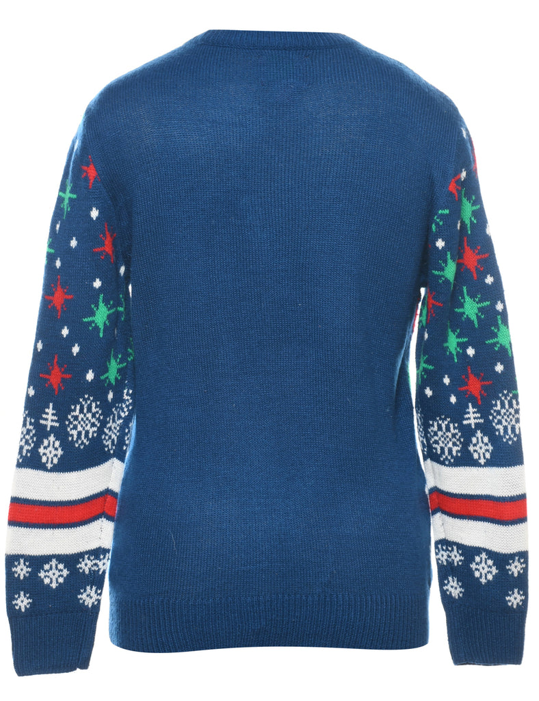 Santa Claus Christmas Jumper - S