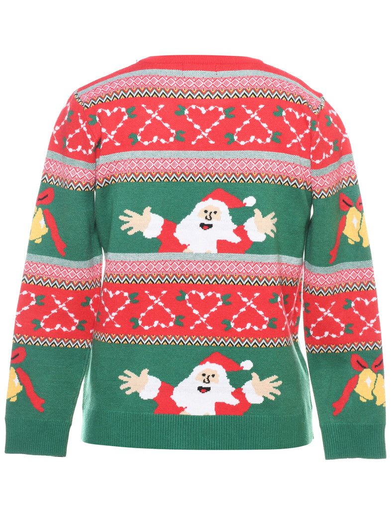 Santa Claus Christmas Jumper - S