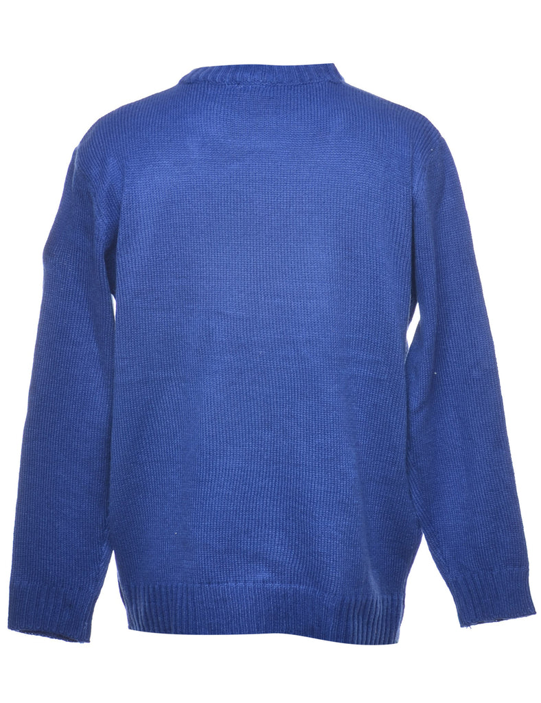 Santa Claus Christmas Jumper - M