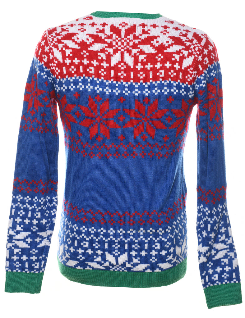 Santa Claus Christmas Jumper - S
