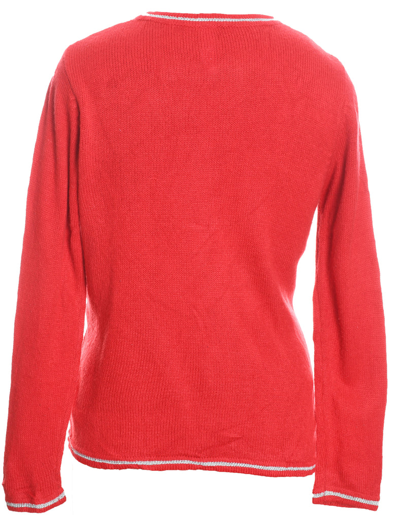 Santa Claus Christmas Jumper - M