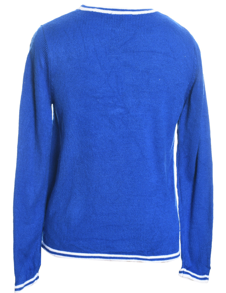 Santa Claus Christmas Jumper - M