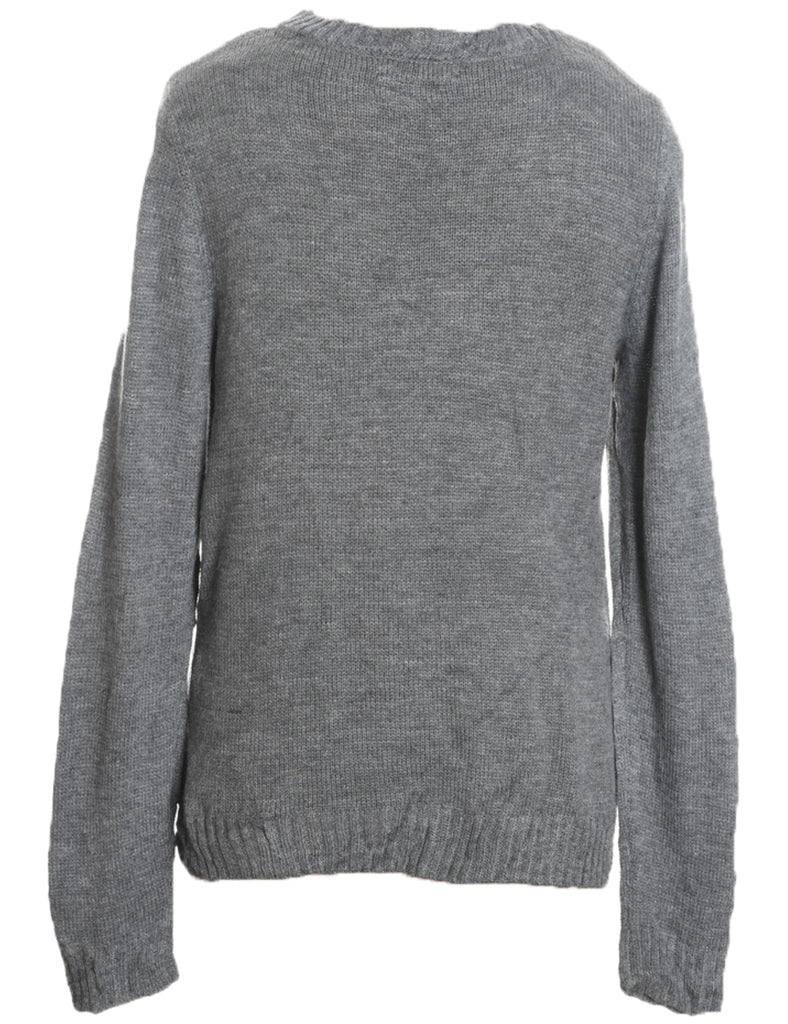 Santa Claus Christmas Jumper - L