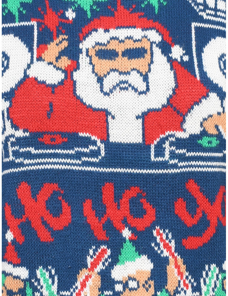 Santa Claus Christmas Jumper - S