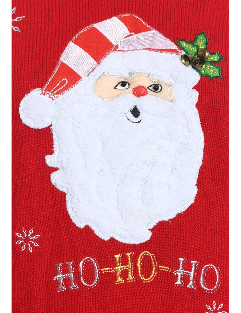 Santa Claus Christmas Jumper - M