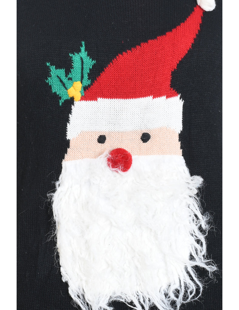 Santa Claus Christmas Jumper - M