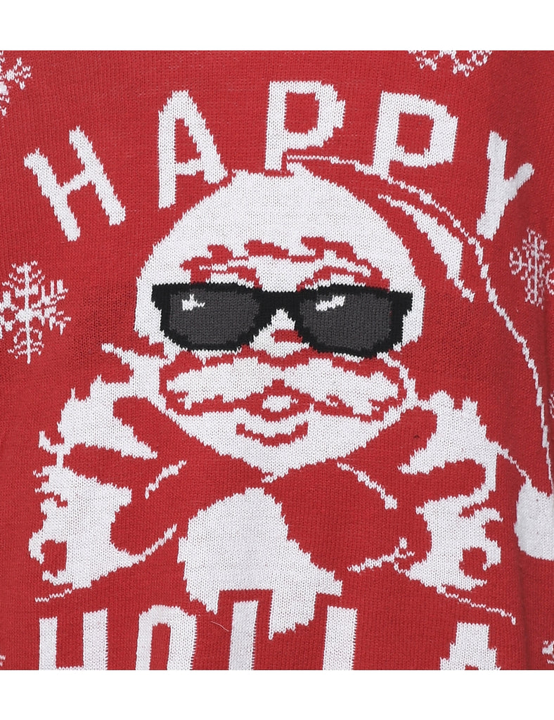Santa Claus Christmas Jumper - XL