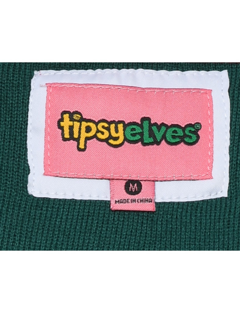 Santa Claus Christmas Jumper - M