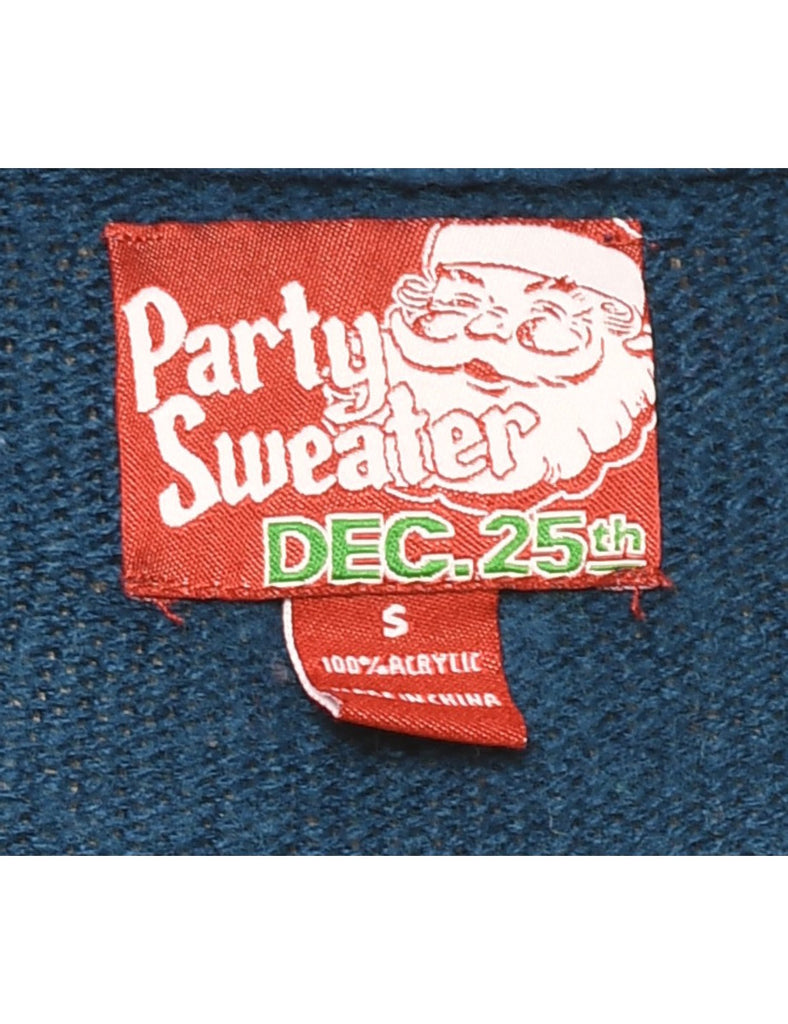 Santa Claus Christmas Jumper - S