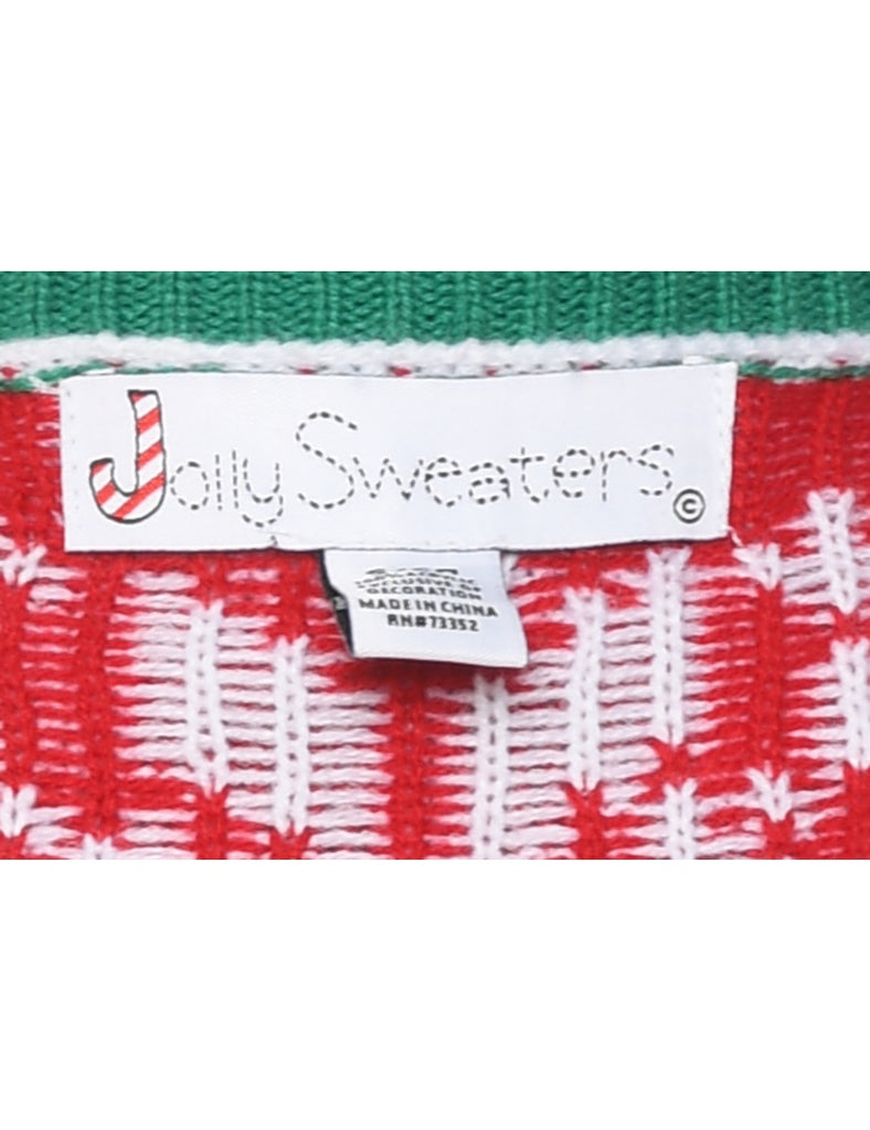 Santa Claus Christmas Jumper - S