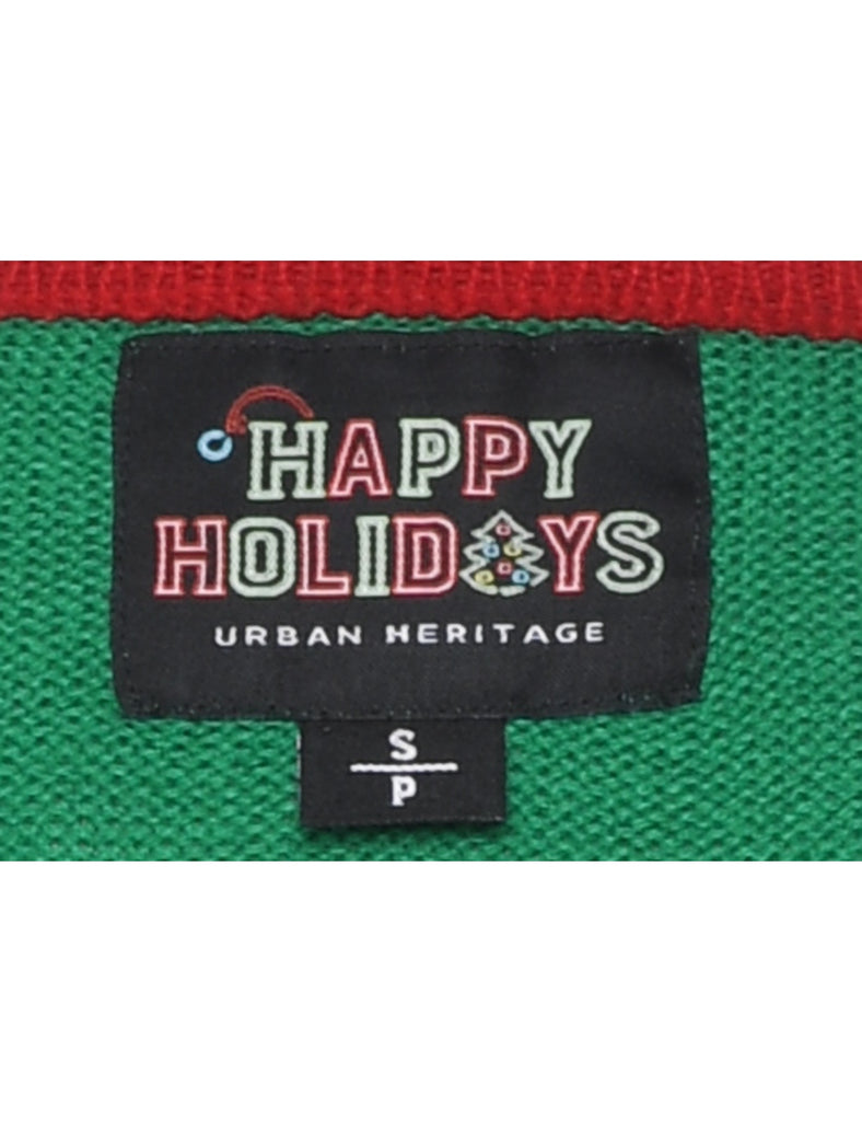 Santa Claus Christmas Jumper - S