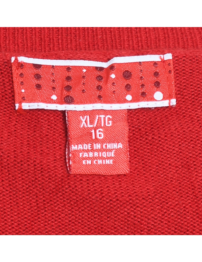 Santa Claus Christmas Jumper - XL