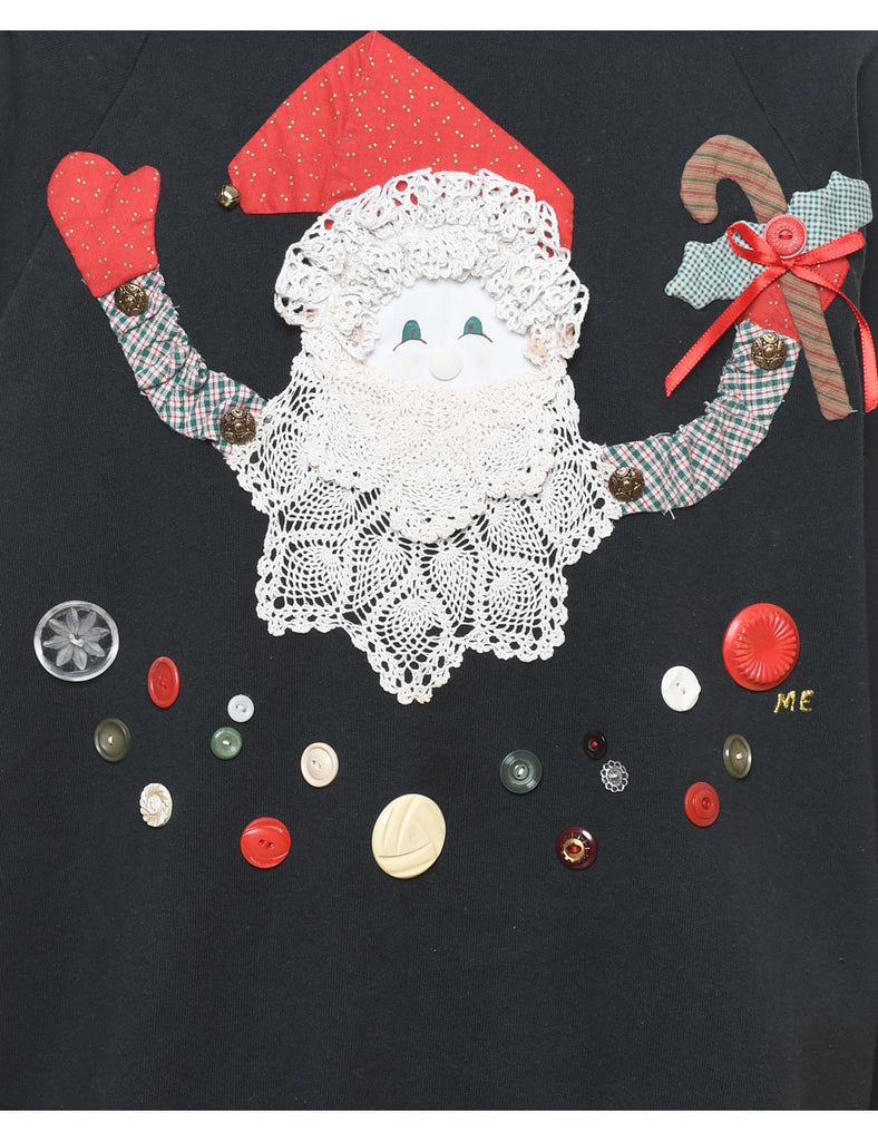 Santa Claus Christmas Sweatshirt - XL