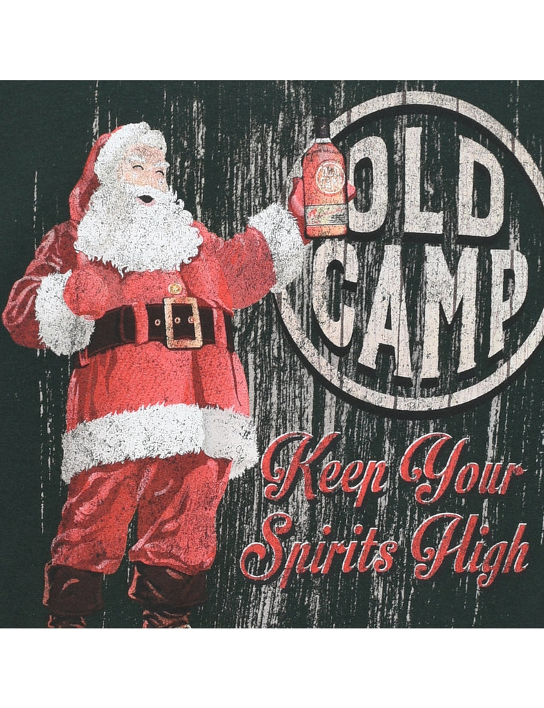 Santa Claus Christmas Sweatshirt - M