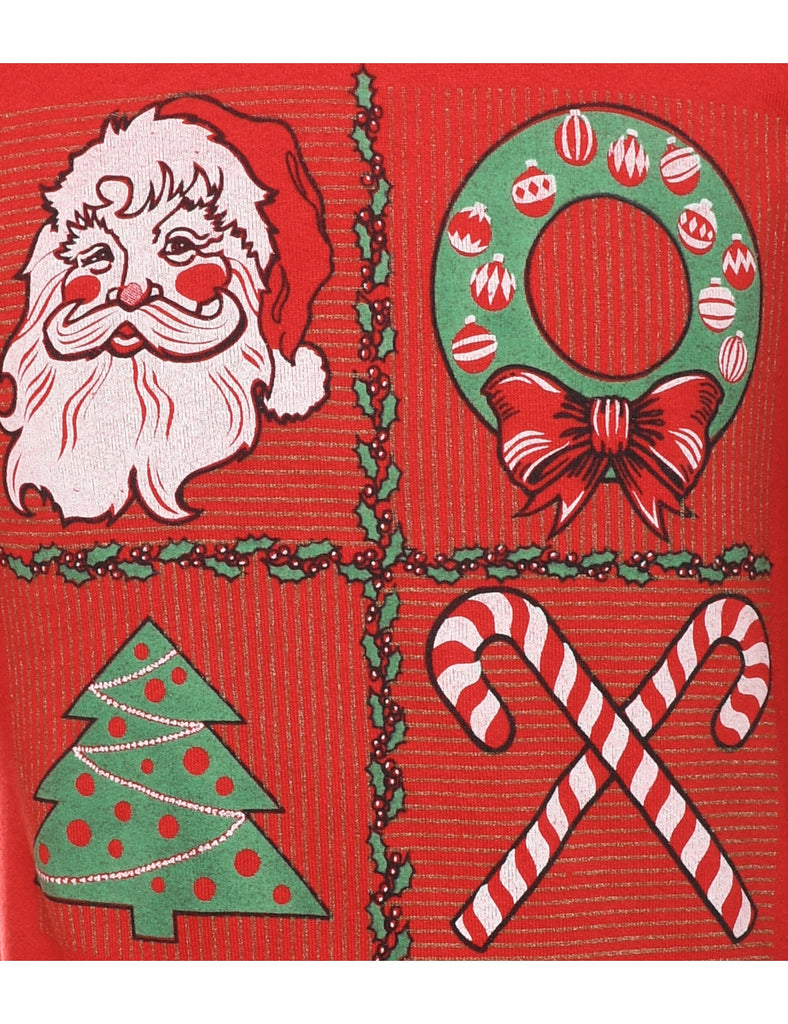 Santa Claus Christmas Sweatshirt - S