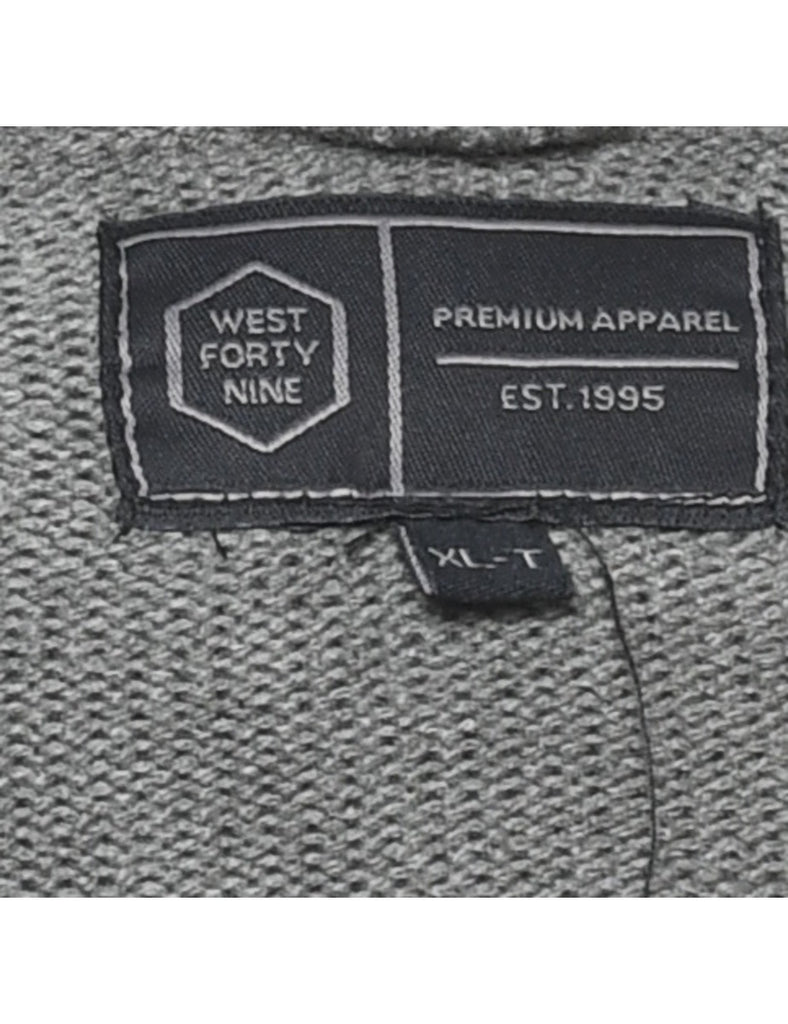 Santa Claus Hooded Christmas Jumper - XL