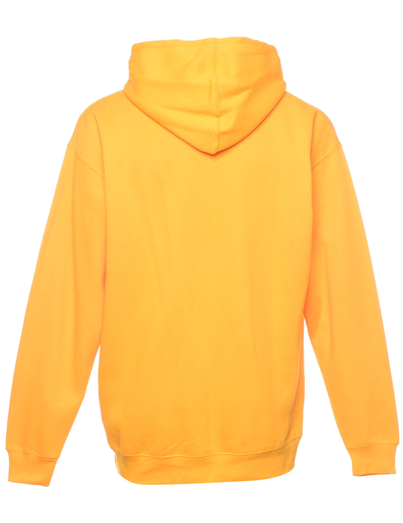 Savage Black & Yellow Printed Hoodie - XL