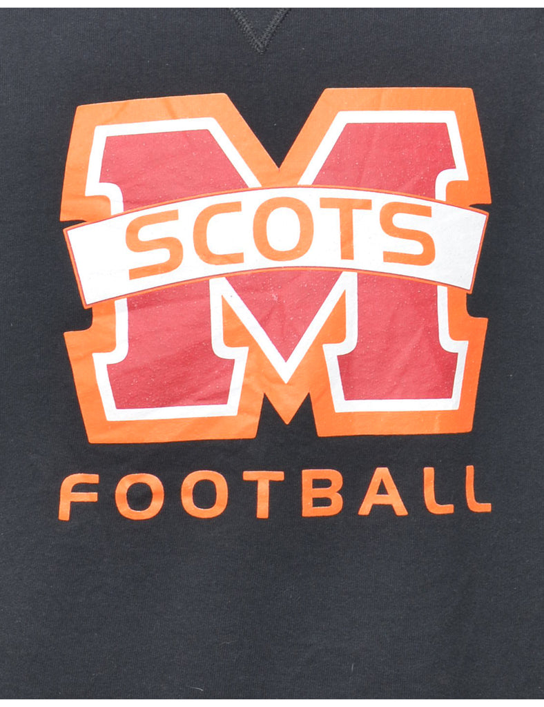 Scots Football Sports Sweatshirt - M