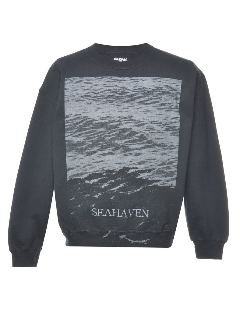 Seahaven Printed Sweatshirt - S