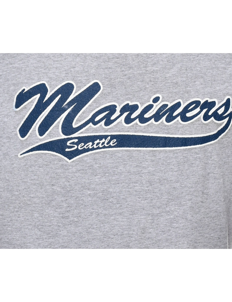 Seattle Mariners Baseball Printed T-shirt - L