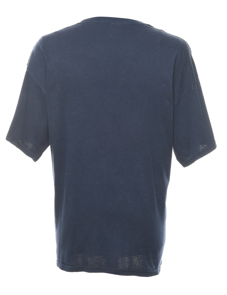 Seattle Mariners Navy & White Printed T-shirt - XL