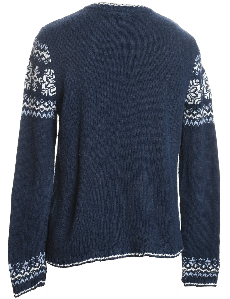 Snowfall Design Nordic Cardigan - S