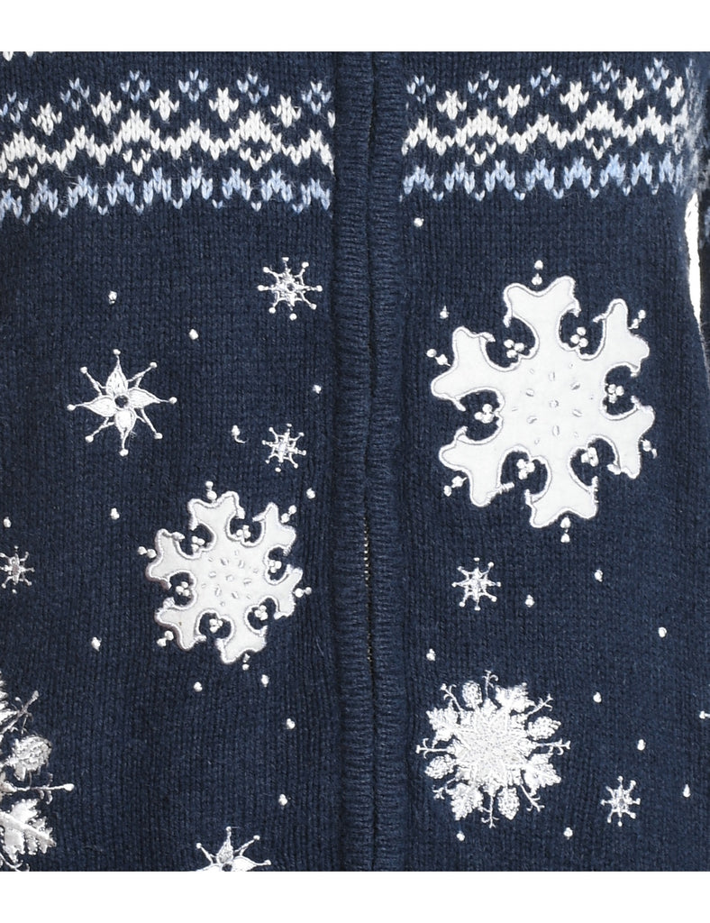 Snowfall Design Nordic Cardigan - S