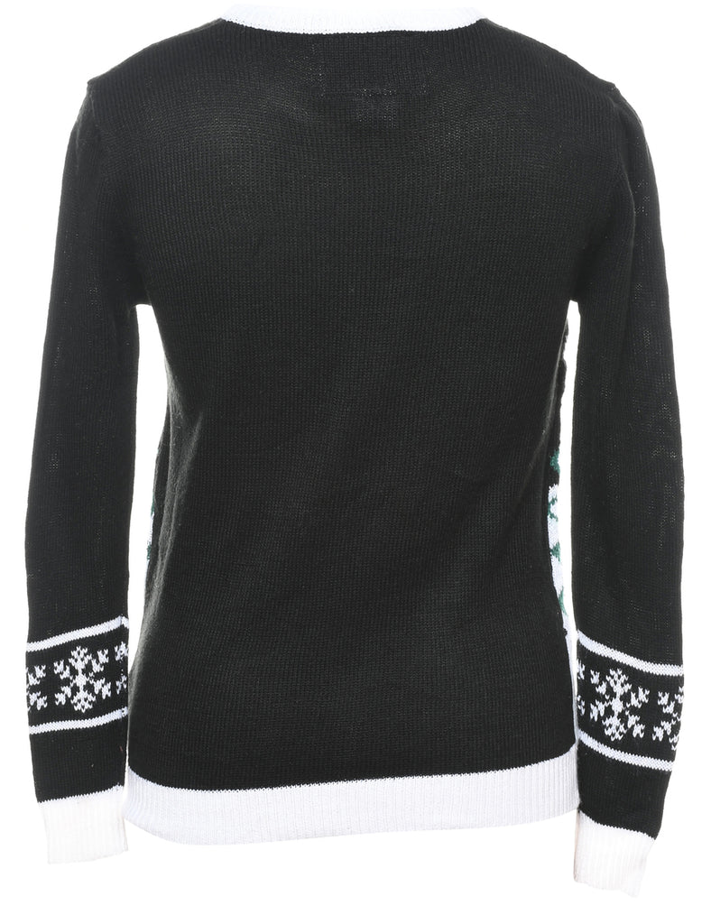 Snowman Christmas Cardigan - S