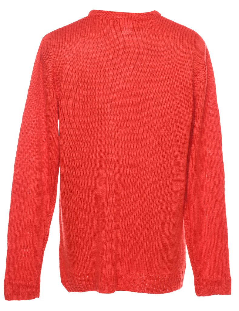 Snowman Christmas Jumper - M